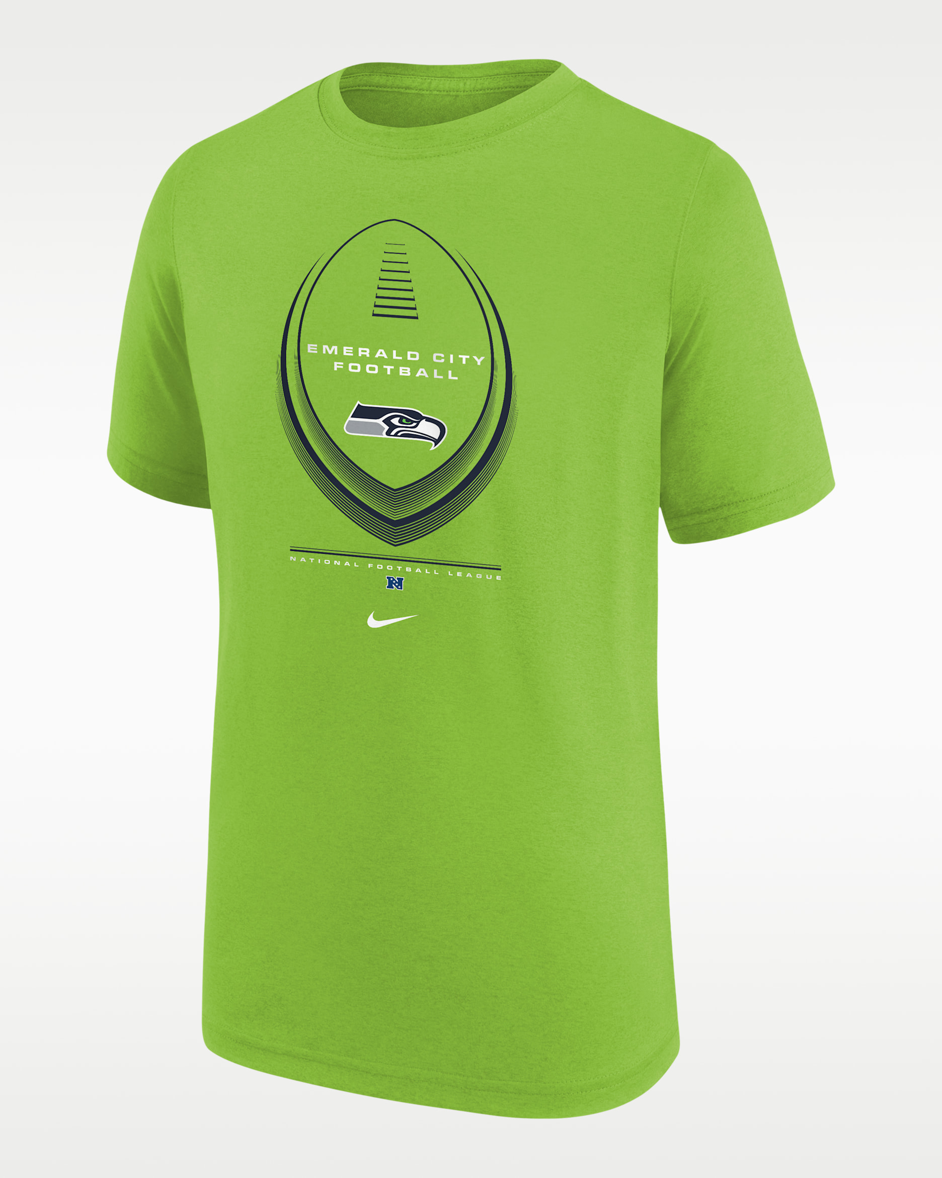 Seattle Seahawks Icon Legend Edition Big Kids' Nike Dri-FIT NFL T
